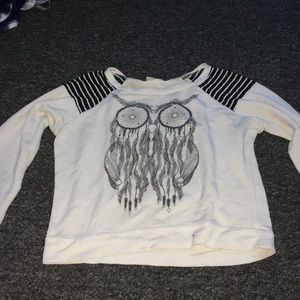 Long sleeve owl Top